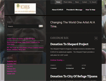 Tablet Screenshot of icarusonline.org